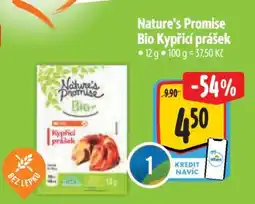 Albert Nature's Promise Bio Kypřicí prášek nabídka