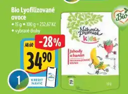 Albert Bio Lyofilizované ovoce nabídka