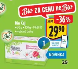 Albert Bio Čaj nabídka