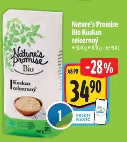 Albert Nature’s Promise Bio Kuskus celozrnný nabídka