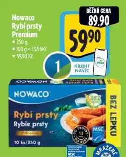 Albert Nowaco rybí prsty Prémium nabídka