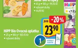 Albert HiPP Bio Ovocná oplatka nabídka