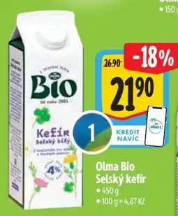 Albert Olma Bio Selský kefír nabídka