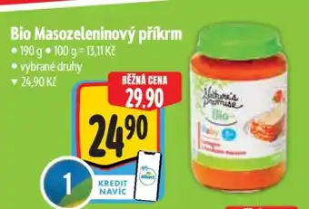 Albert Bio Masozeleninový příkrm nabídka