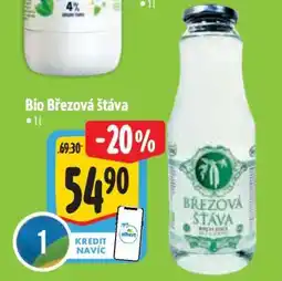 Albert Bio Březová šťáva nabídka