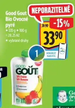 Albert Good Gout Bio Ovocné pyré nabídka