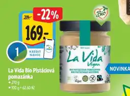 Albert La Vida Bio Pistáciová pomazánka nabídka
