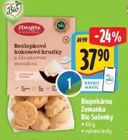 Albert Biopekárna Zemanka Bio Sušenky nabídka