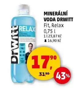 Penny Market MINERÁLNÍ VODA DRWITT nabídka