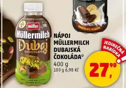 Penny Market Nápoj Müllermilch Dubajská Čokoláda nabídka
