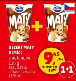 Penny Market DEZERT MATY OLMÍCI nabídka