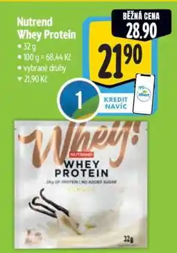 Albert Nutrend Whey protein nabídka