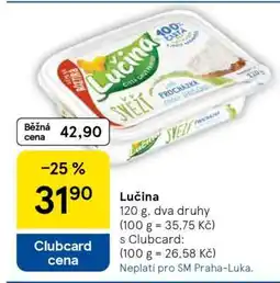 Tesco Lučina nabídka