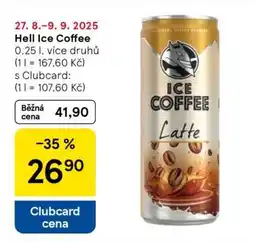 Tesco Hell Ice Coffee nabídka