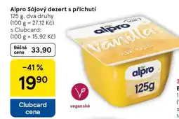 Tesco ALPRO sójový dezert s příchutí nabídka
