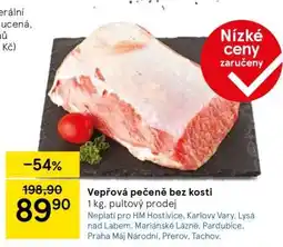 Tesco Vepřová pečeně bez kosti nabídka