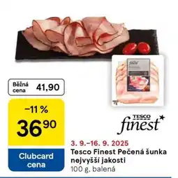 Tesco Tesco Finest Pečená šunka nejvyšší jakosti nabídka