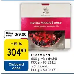 Tesco L'Chefs Dort nabídka