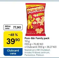 Tesco POM-BÄR FAMILY PACK nabídka