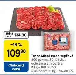 Tesco Tesco Mleté maso vepřové nabídka