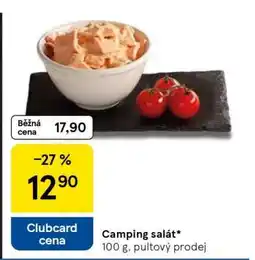 Tesco Camping salát nabídka