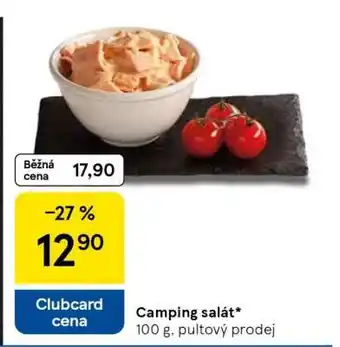 Tesco Camping salát nabídka