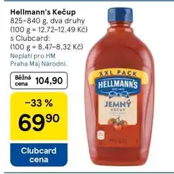 Tesco Hellmann’s kečup nabídka