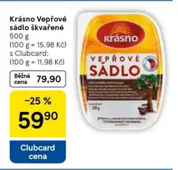 Tesco Krásno Vepřové sádlo škvařené nabídka