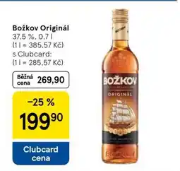 Tesco Božkov Originál nabídka