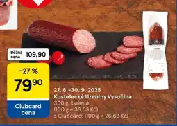 Tesco Kostelecké uzeniny Vysočina nabídka