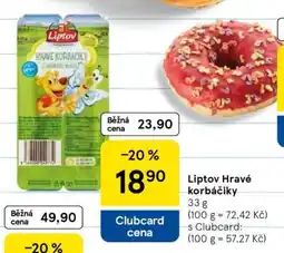 Tesco Liptov Hravé korbáčiky nabídka