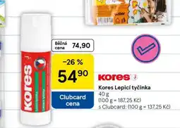 Tesco Kores Lepicí tyčinka nabídka