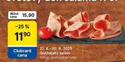 Tesco Gothajský salám nabídka