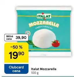 Tesco ITALAT Mozzarella nabídka