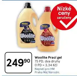 Tesco Woolite prací gel nabídka