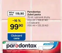 Tesco Parodontax zubní pasta nabídka