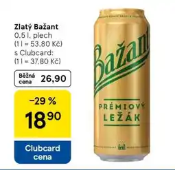 Tesco Zlatý Bažant nabídka