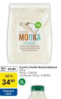 Tesco Country Life Bio Mouka kokosová nabídka