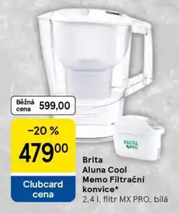 Tesco Brita Aluna Cool Memo Filtrační konvice nabídka