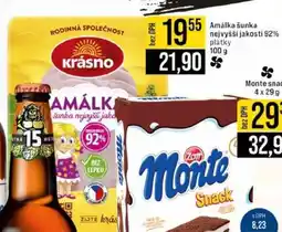 Jip Amálka šunka nejvyšší jakosti 92% plátky nabídka