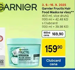 Tesco Garnier Fructis Hair Food maska na vlasy nabídka