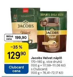 Tesco Jacobs Velvet Náplň nabídka