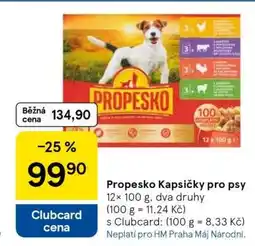 Tesco Propesko Kapsičky pro psy nabídka