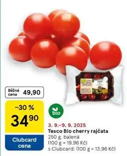 Tesco Tesco Bio cherry rajčata nabídka