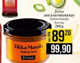 Jip Živina pasta na indické kari nabídka