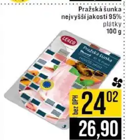 Jip PRAŽSKÁ ŠUNKA nabídka