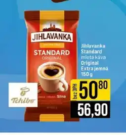 Jip Jihlavanka Standard mletá káva Original Extra jemná nabídka