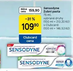 Tesco Sensodyne zubní pasta nabídka