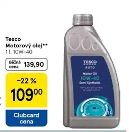 Tesco Tesco Motorový olej nabídka