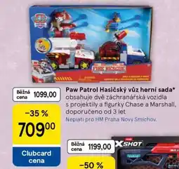 Tesco Paw Patrol Hasičský vůz herní sada nabídka